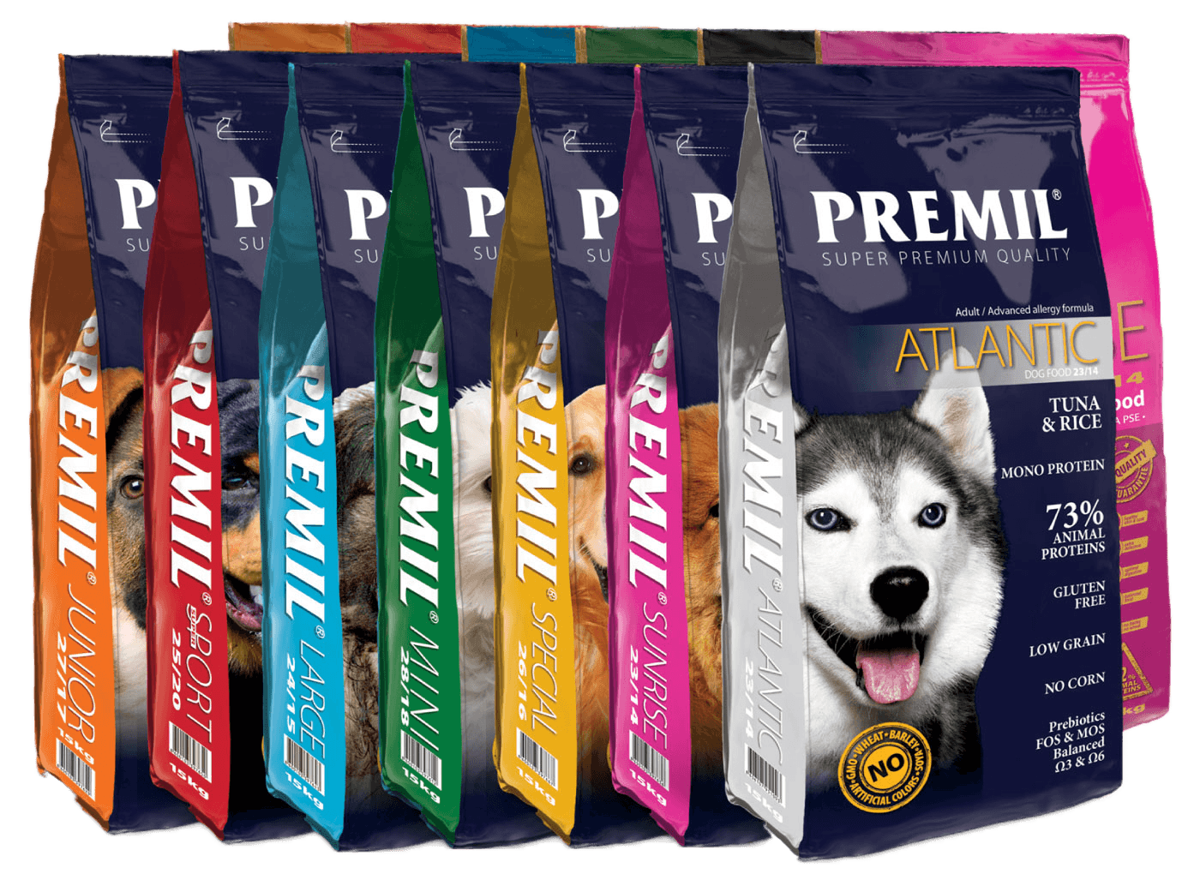 PREMIL Super Premium produktų linija šunims